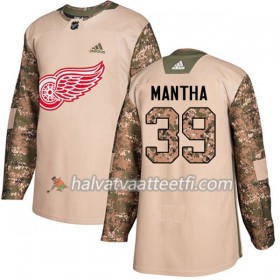 Miesten NHL Detroit Red Wings Pelipaita Anthony Mantha 39 Adidas 2017-2018 Camo Veterans Day Practice Authentic